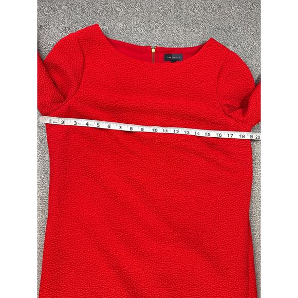 The Limited Dress Knee Length Red Career Cocktail Holiday Size Small Tall - Picture 6 of 8